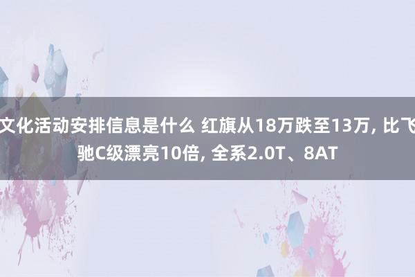 文化活动安排信息是什么 红旗从18万跌至13万, 比飞驰C级漂亮10倍, 全系2.0T、8AT